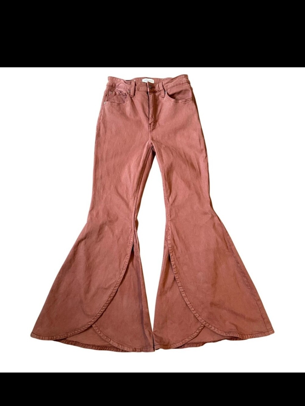 Shyanne Tulip Super Flare Women’s Flared Jeans Dusty Rose High Rise Size 28×32